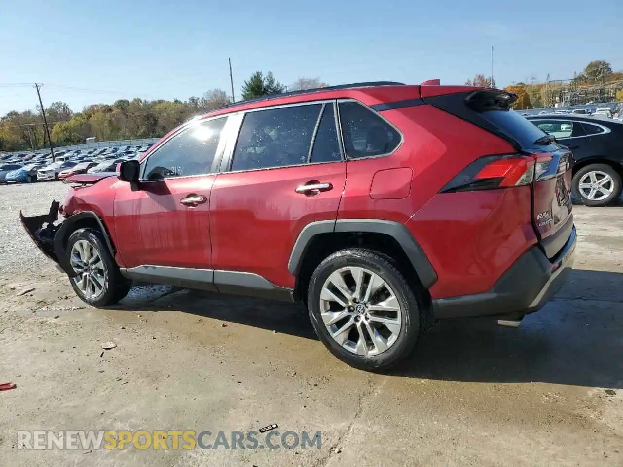 2 Photograph of a damaged car JTMN1RFV8MD532170 TOYOTA RAV4 2021