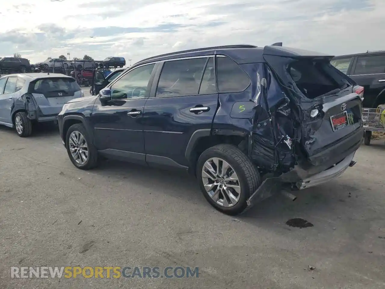 2 Photograph of a damaged car JTMN1RFVXMD069108 TOYOTA RAV4 2021