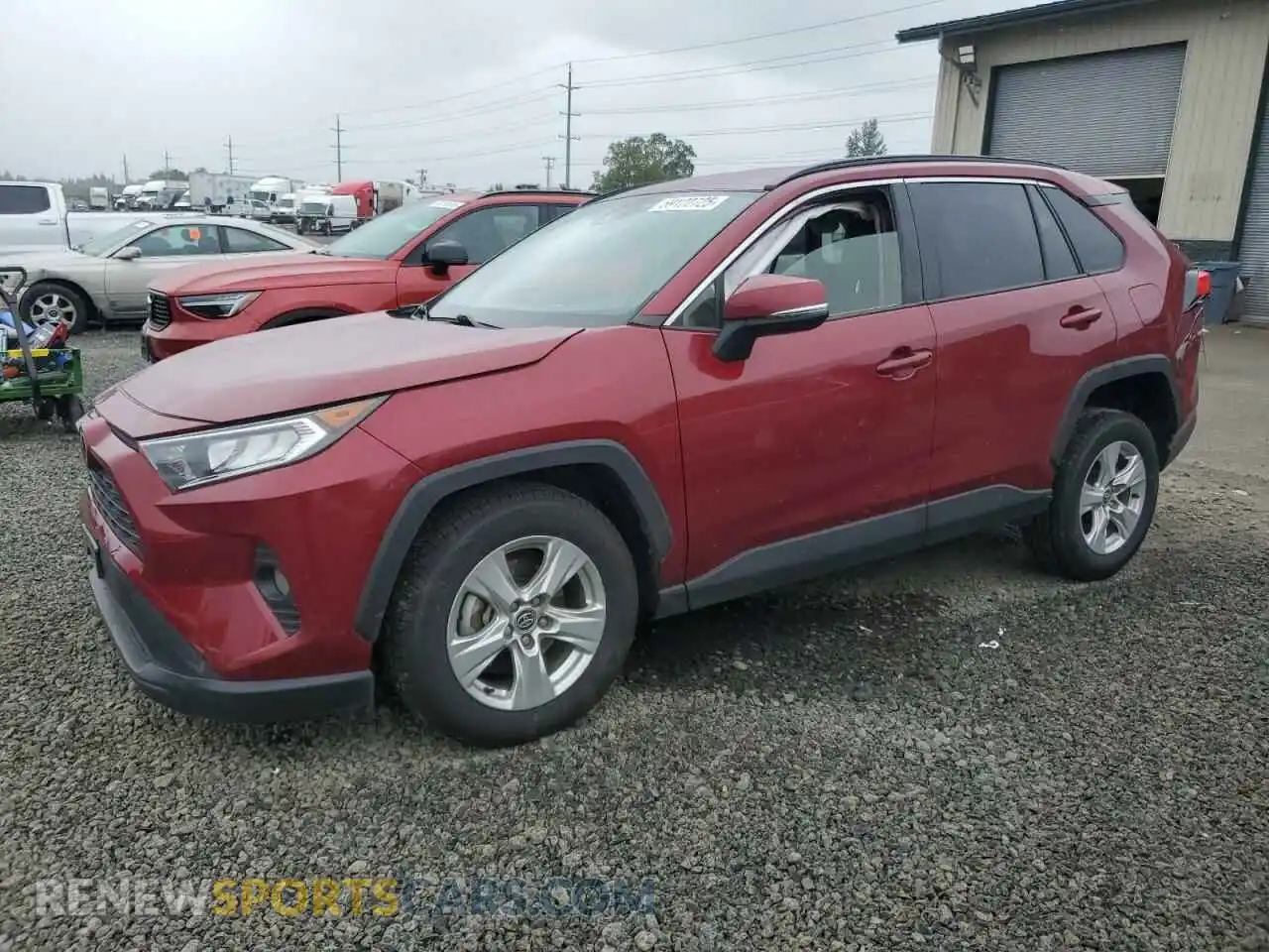 1 Photograph of a damaged car JTMP1RFV1MD071242 TOYOTA RAV4 2021