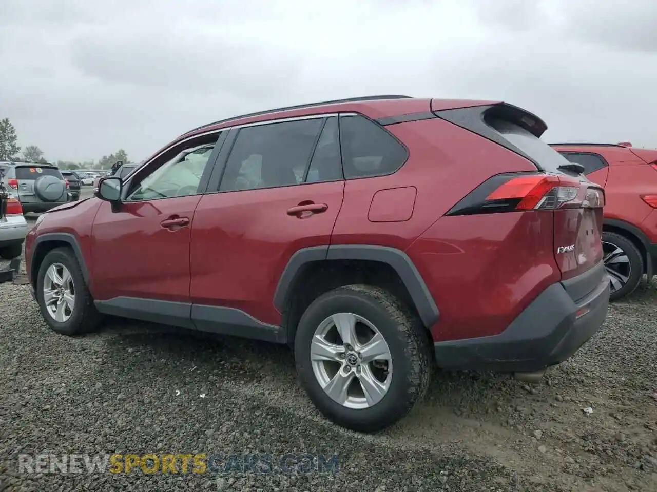 2 Photograph of a damaged car JTMP1RFV1MD071242 TOYOTA RAV4 2021