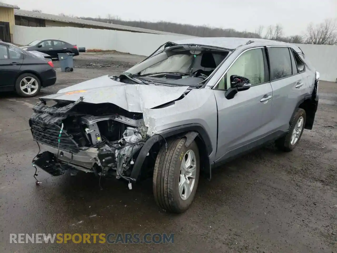 2 Photograph of a damaged car JTMP1RFV3MD072313 TOYOTA RAV4 2021