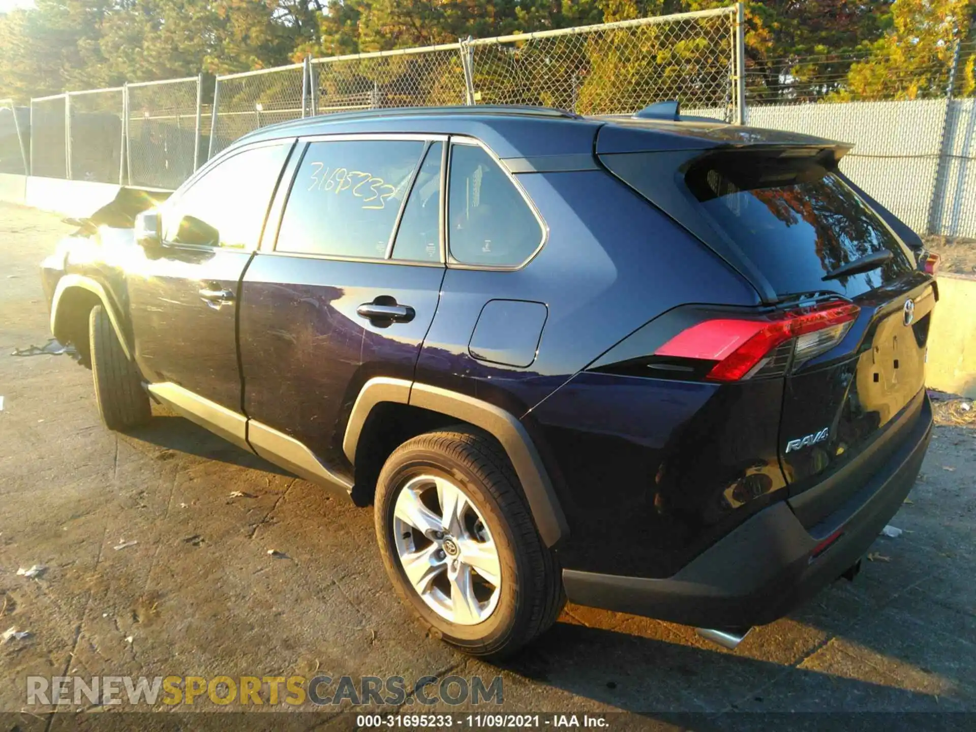 3 Photograph of a damaged car JTMP1RFV4MD076192 TOYOTA RAV4 2021