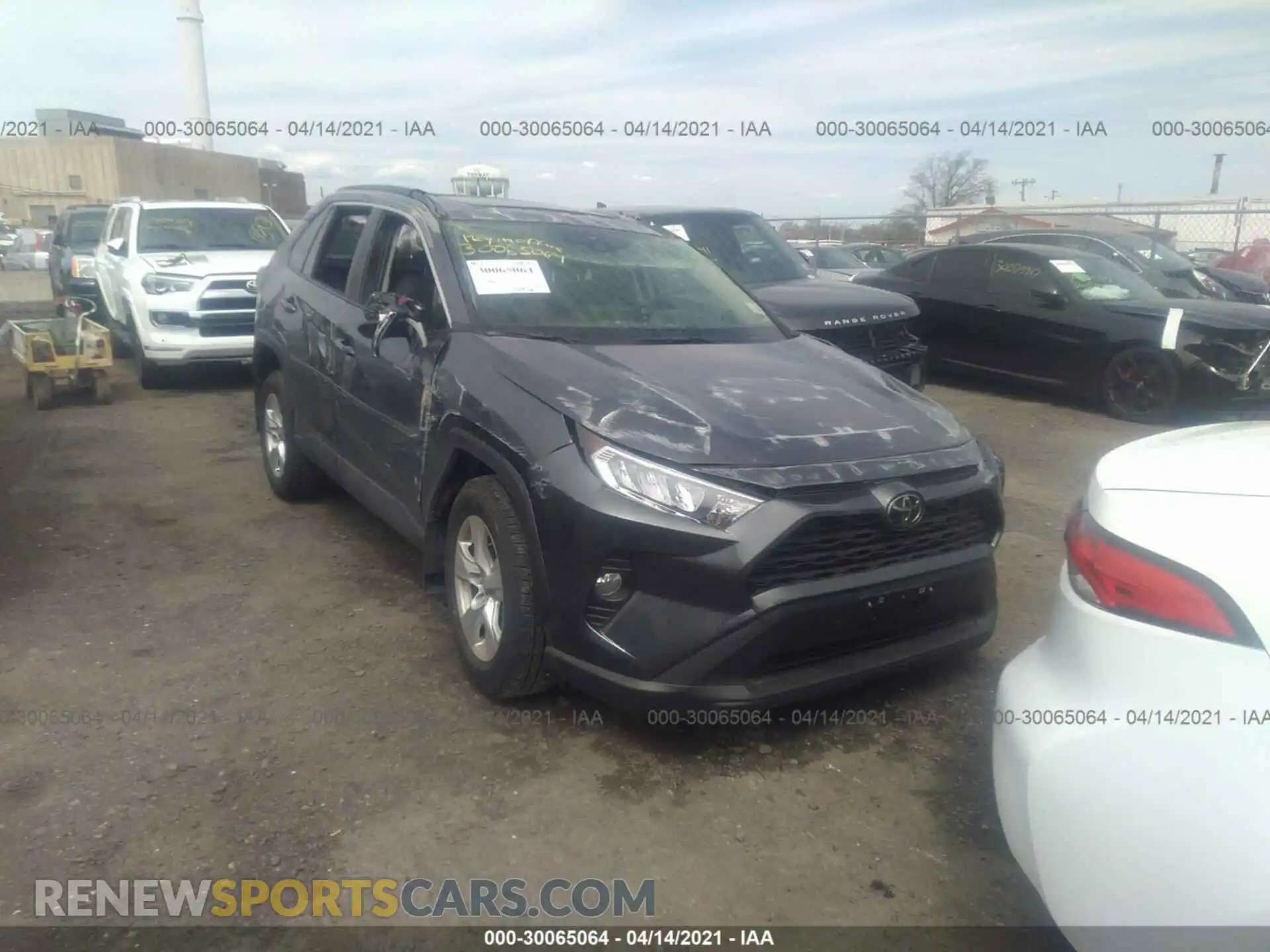 1 Photograph of a damaged car JTMP1RFV5MD077027 TOYOTA RAV4 2021