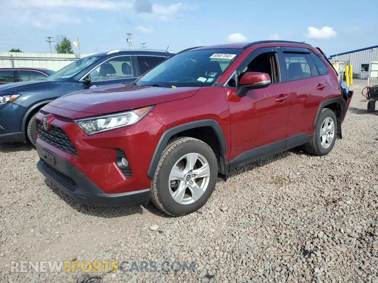 1 Photograph of a damaged car JTMP1RFV8MD073568 TOYOTA RAV4 2021