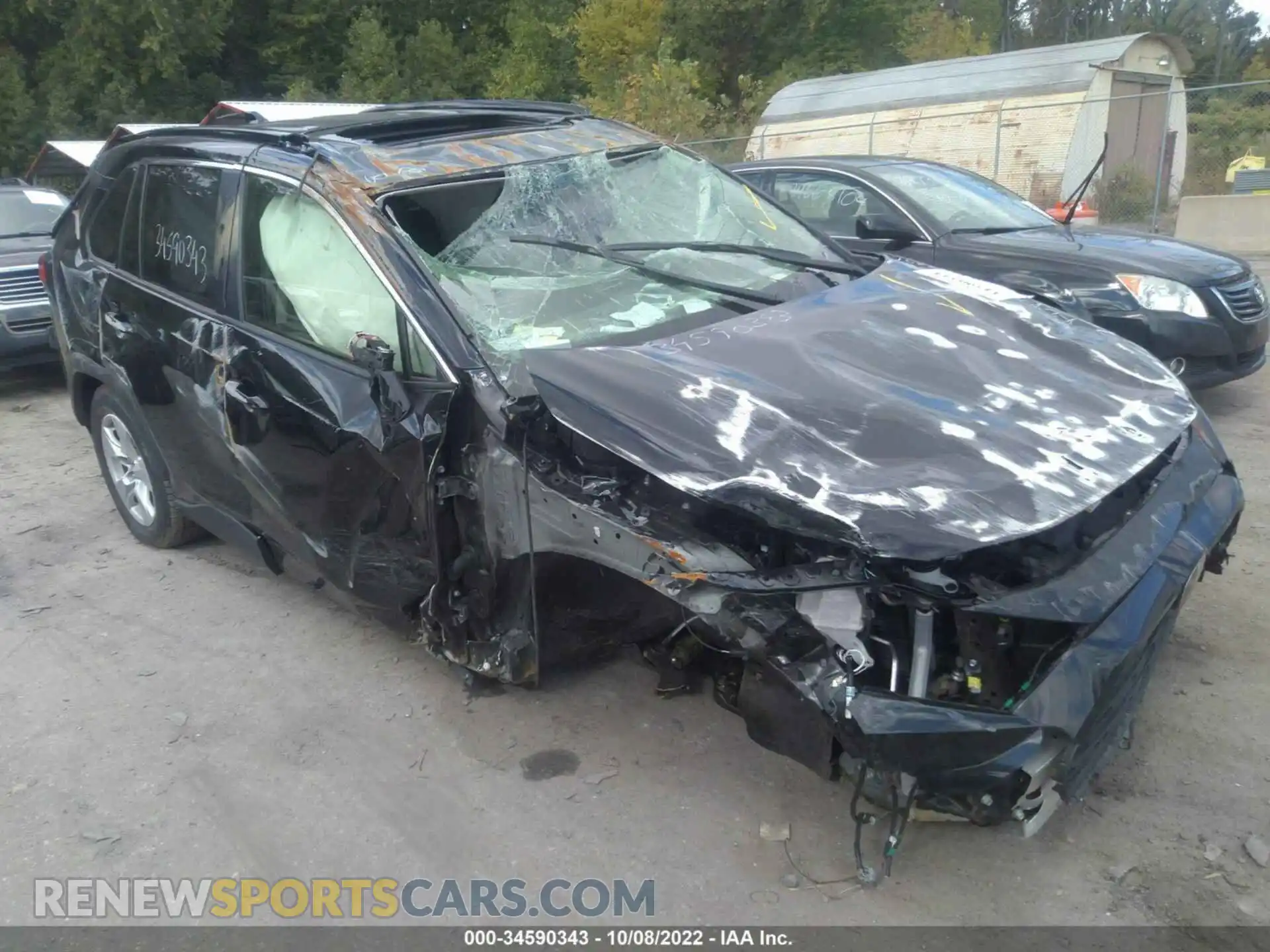 1 Photograph of a damaged car JTMP1RFV8MD079841 TOYOTA RAV4 2021