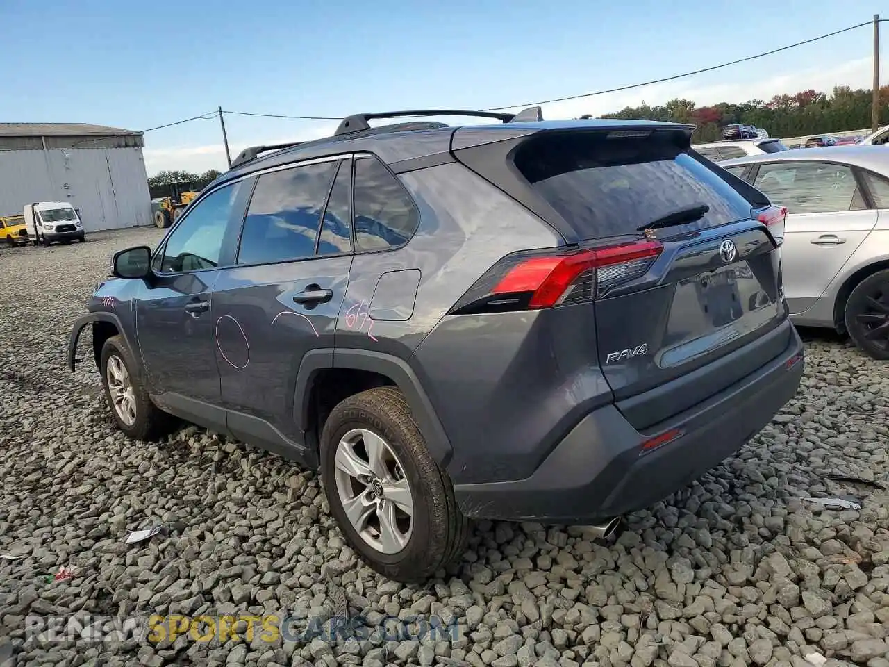 2 Photograph of a damaged car JTMP1RFV9MD076026 TOYOTA RAV4 2021