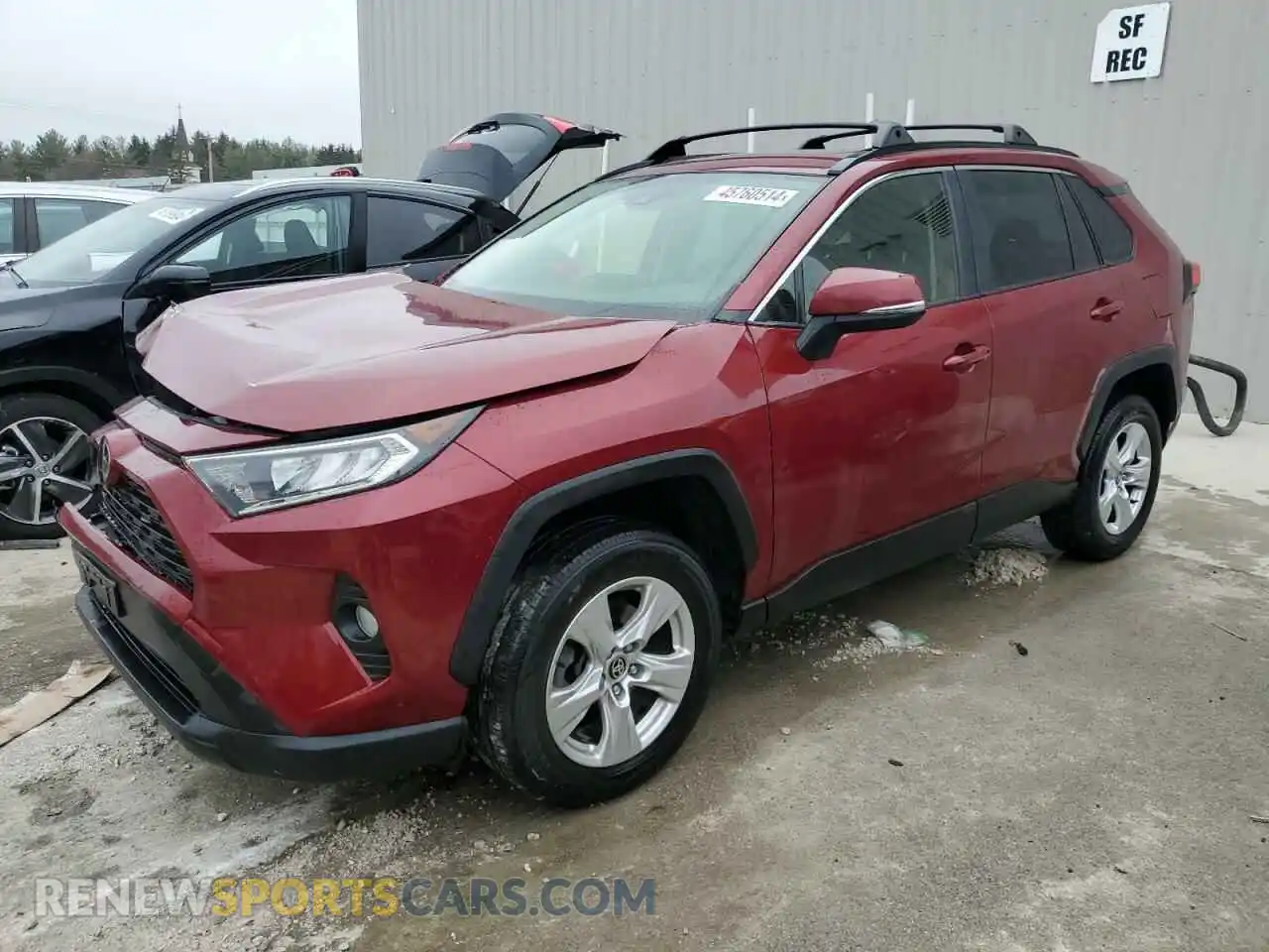 1 Photograph of a damaged car JTMP1RFV9MD531571 TOYOTA RAV4 2021