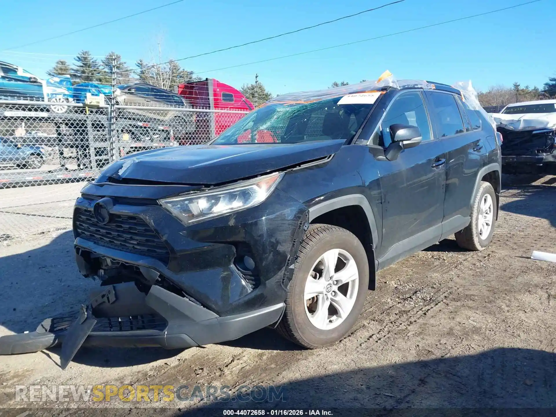 2 Photograph of a damaged car JTMP1RFV9MD532381 TOYOTA RAV4 2021