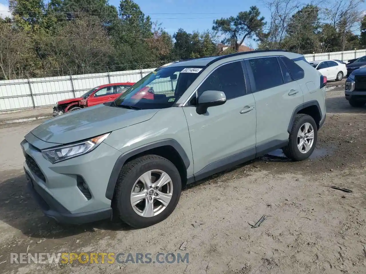 1 Photograph of a damaged car JTMP1RFVXMD078223 TOYOTA RAV4 2021