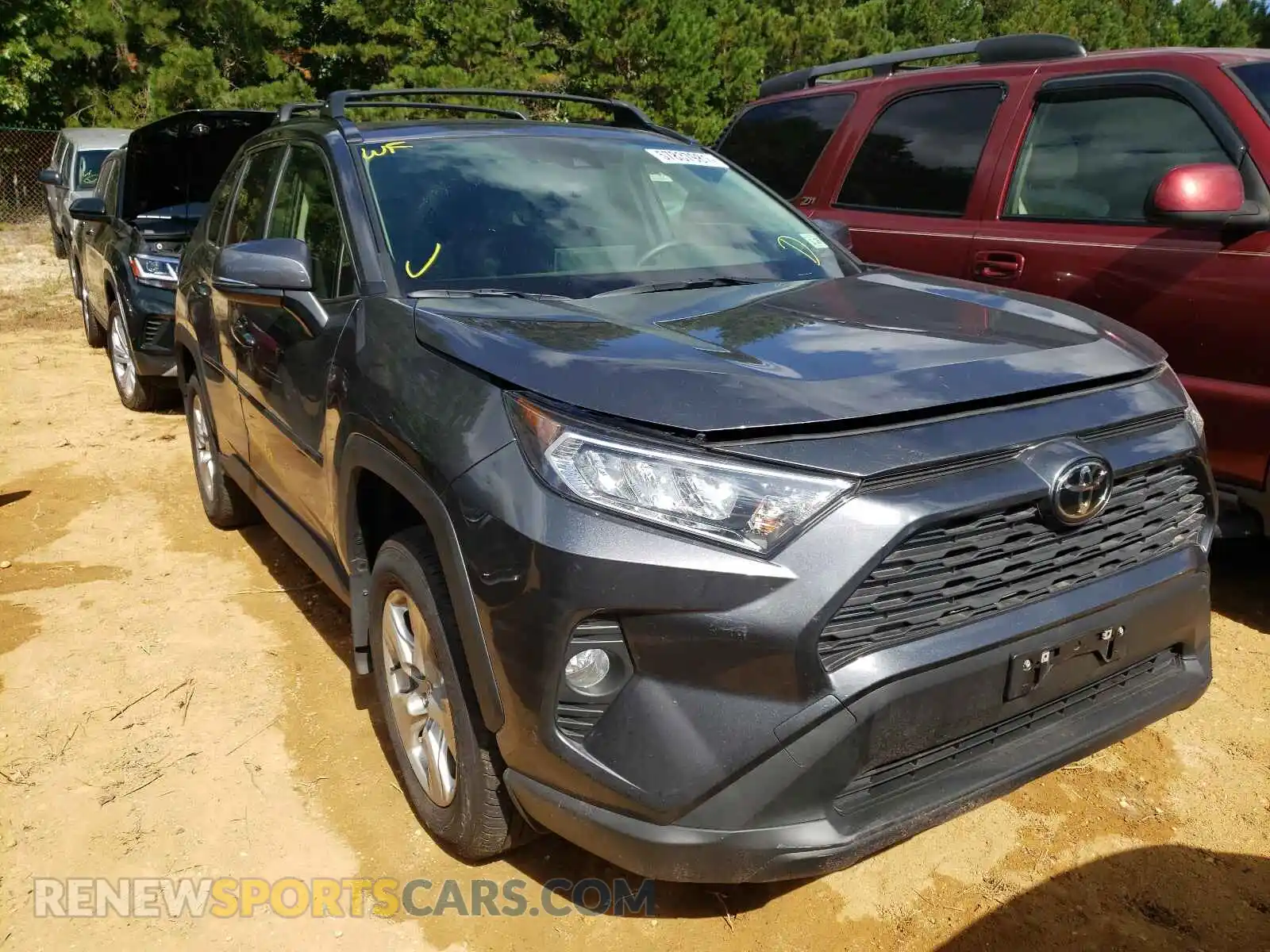 1 Photograph of a damaged car JTMP1RFVXMD078609 TOYOTA RAV4 2021