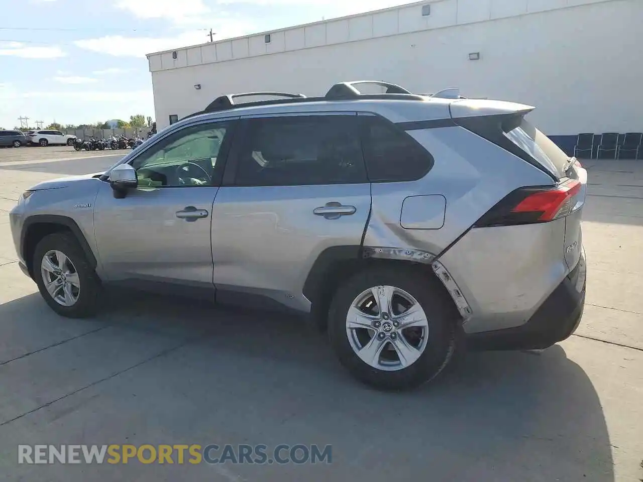 2 Photograph of a damaged car JTMR6RFV0MD508187 TOYOTA RAV4 2021