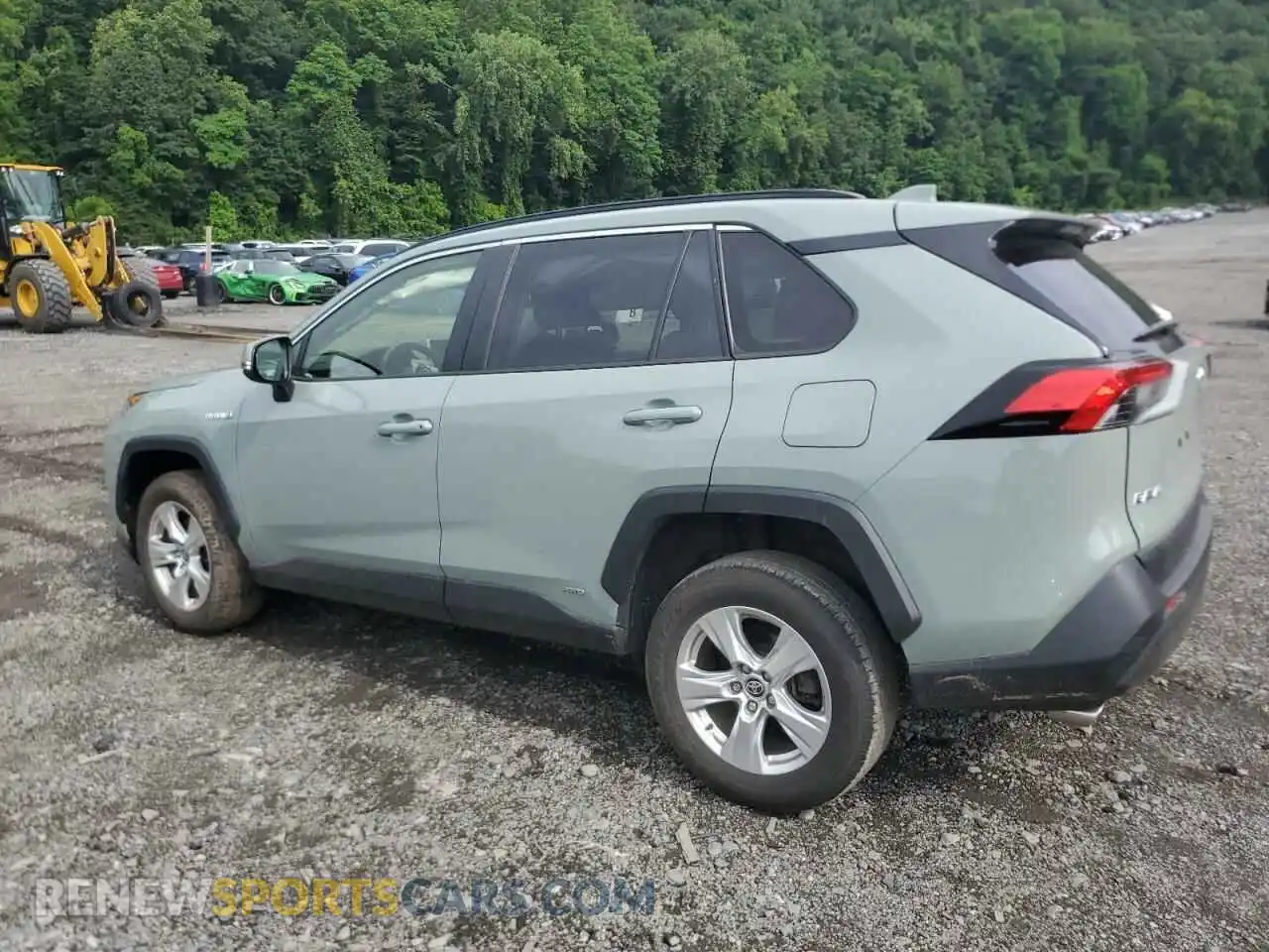 2 Photograph of a damaged car JTMR6RFV1MD014727 TOYOTA RAV4 2021