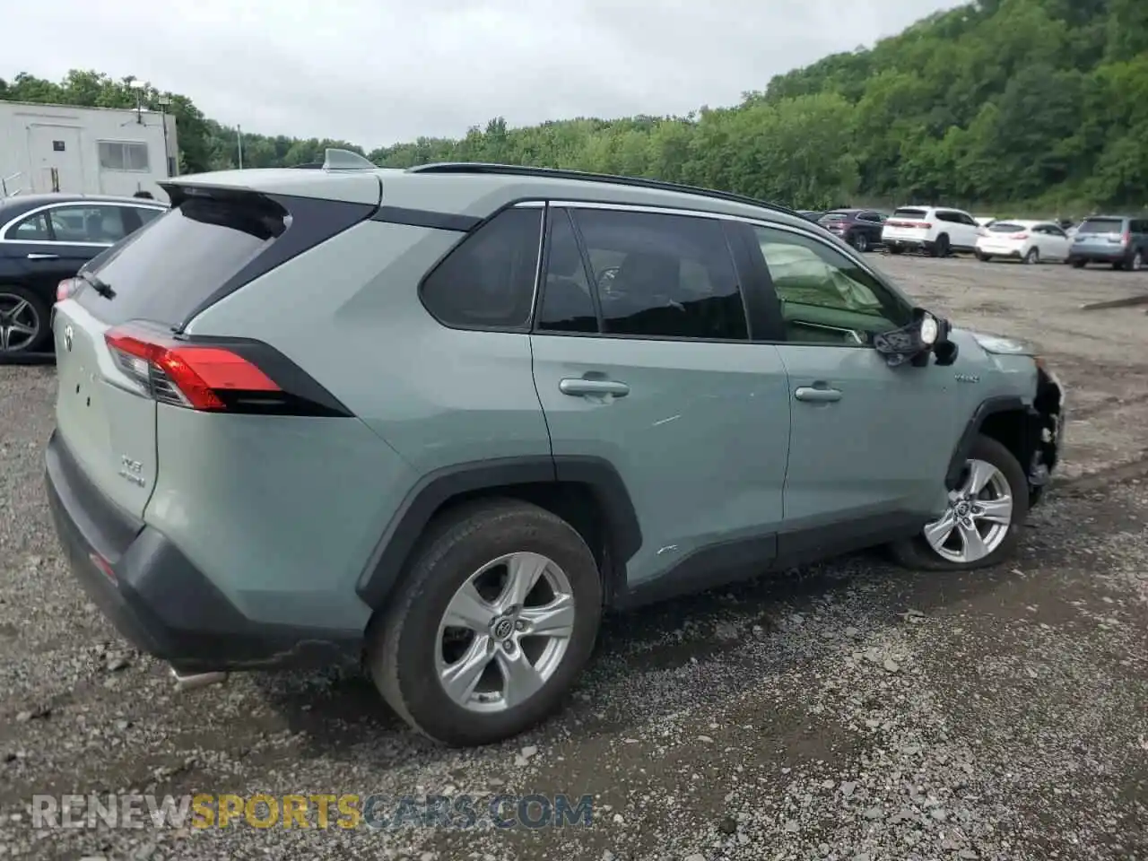 3 Photograph of a damaged car JTMR6RFV1MD014727 TOYOTA RAV4 2021