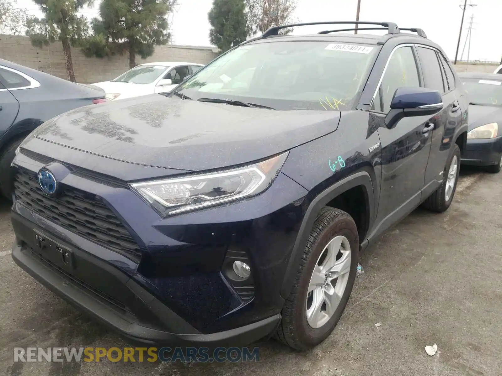 2 Photograph of a damaged car JTMR6RFV4MD008095 TOYOTA RAV4 2021