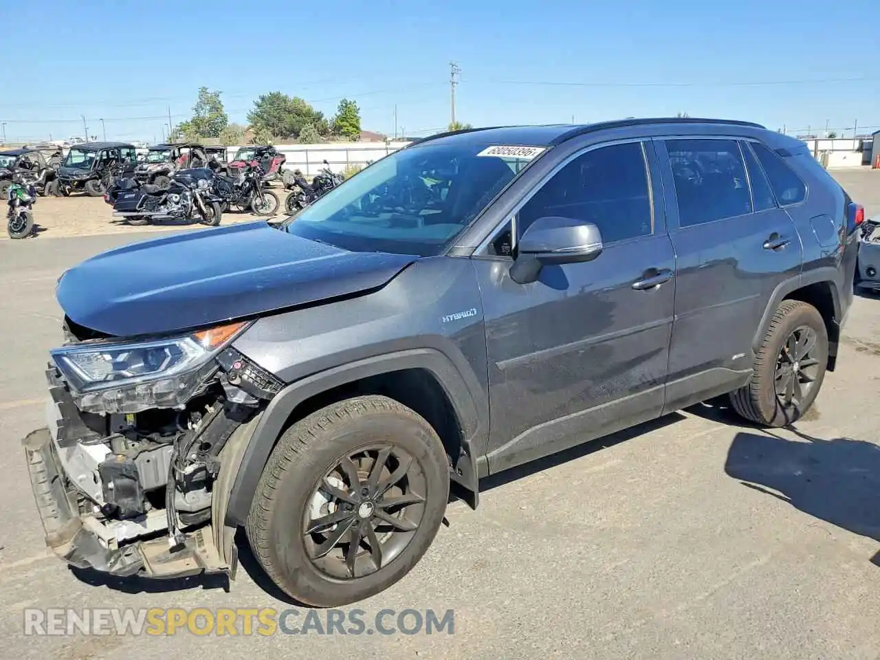 1 Photograph of a damaged car JTMR6RFV8MD017639 TOYOTA RAV4 2021