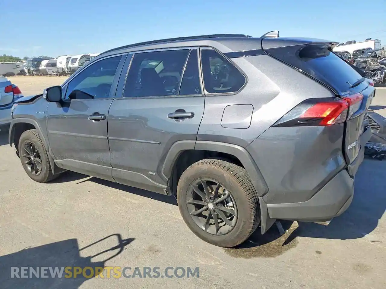 2 Photograph of a damaged car JTMR6RFV8MD017639 TOYOTA RAV4 2021