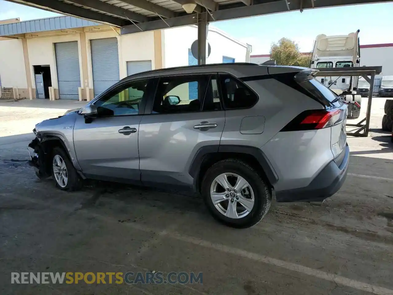2 Photograph of a damaged car JTMR6RFV9MD507393 TOYOTA RAV4 2021