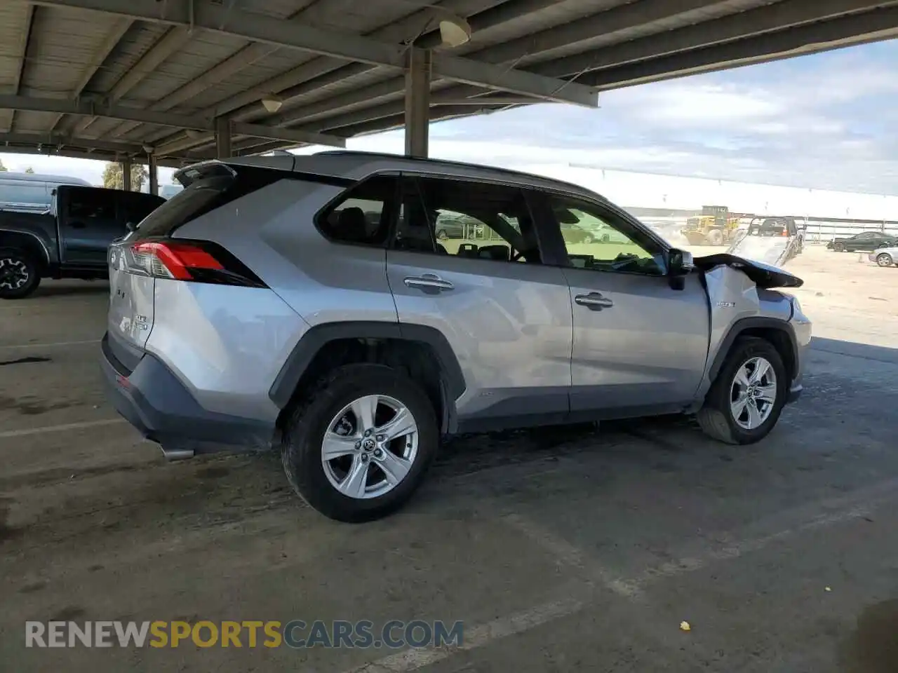 3 Photograph of a damaged car JTMR6RFV9MD507393 TOYOTA RAV4 2021