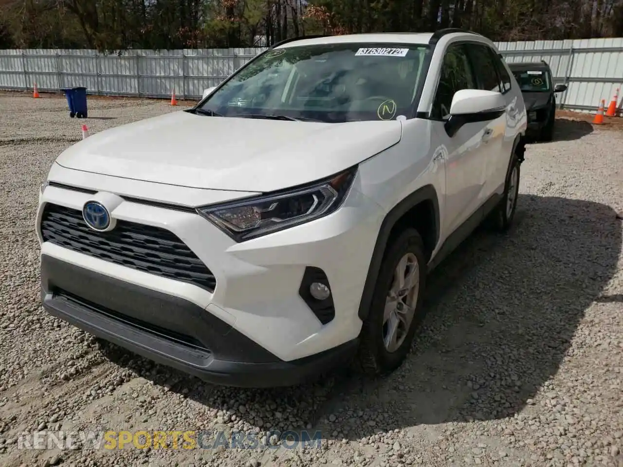 2 Photograph of a damaged car JTMR6RFVXMD007551 TOYOTA RAV4 2021