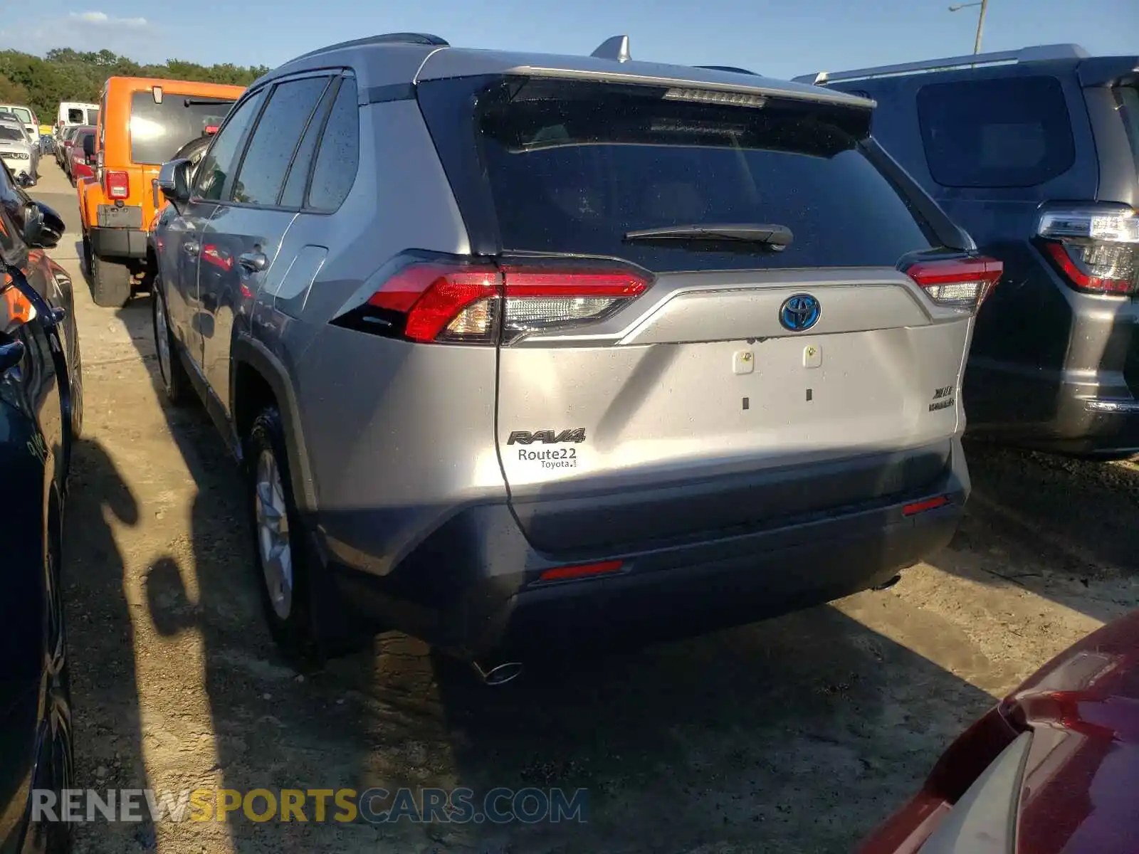 3 Photograph of a damaged car JTMRWRFV0MD112843 TOYOTA RAV4 2021