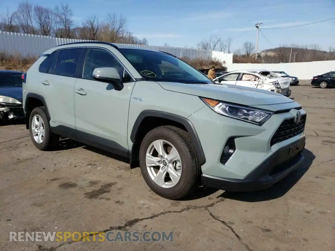 1 Photograph of a damaged car JTMRWRFV3MD126803 TOYOTA RAV4 2021