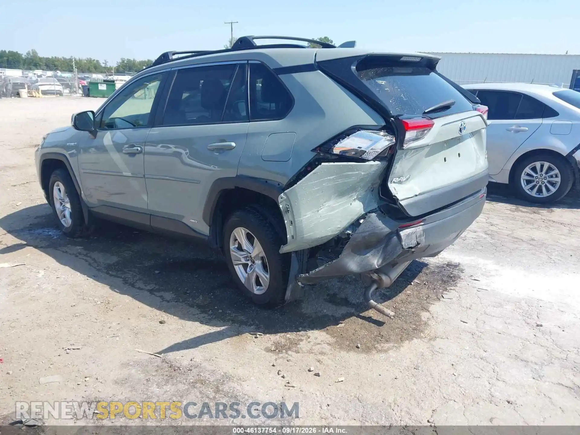 3 Photograph of a damaged car JTMRWRFV3MD131192 TOYOTA RAV4 2021