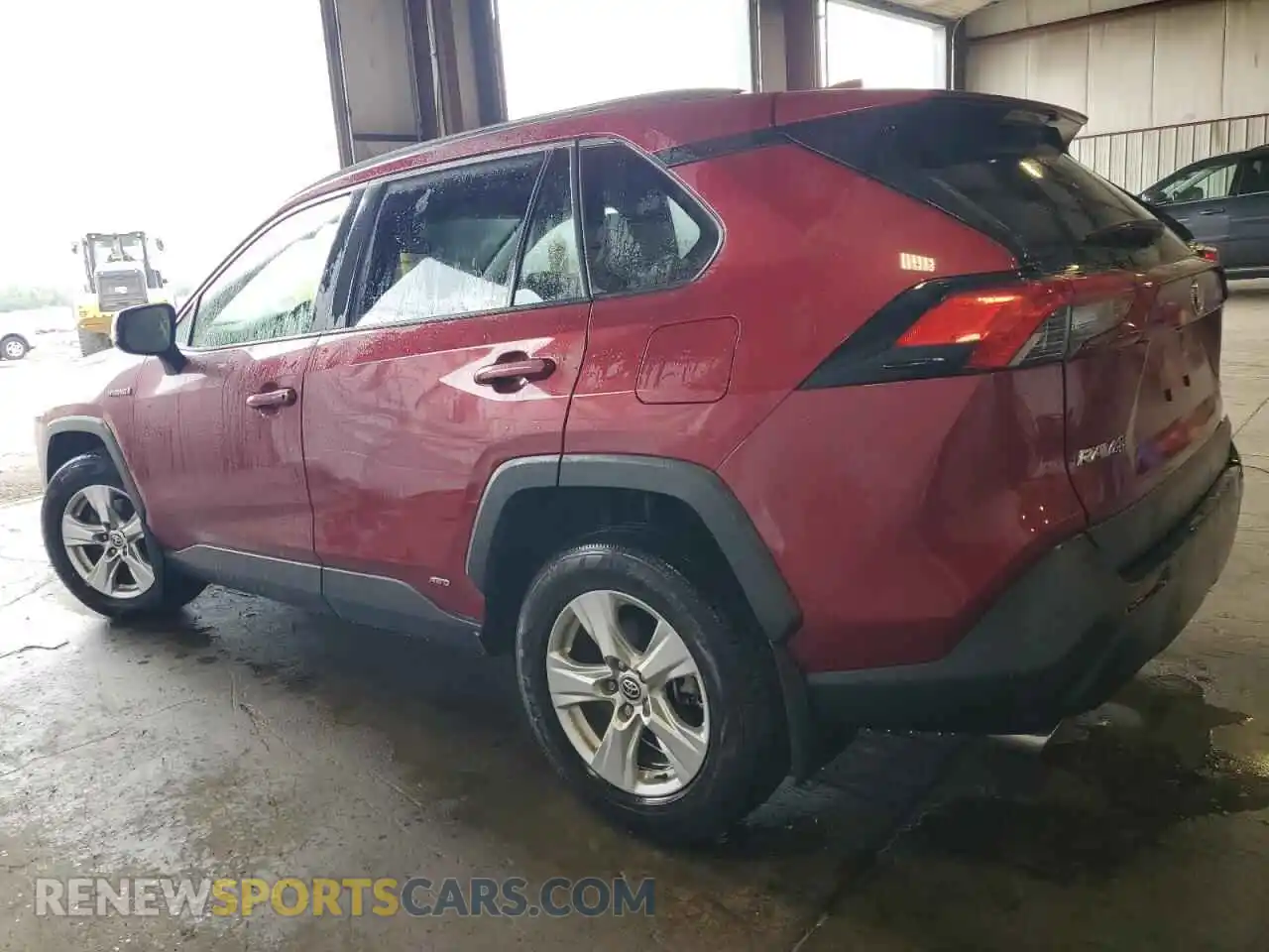 2 Photograph of a damaged car JTMRWRFV3MD135808 TOYOTA RAV4 2021