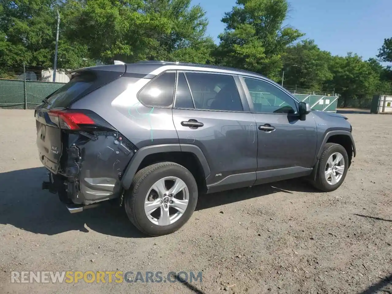 3 Photograph of a damaged car JTMRWRFV5MD115723 TOYOTA RAV4 2021