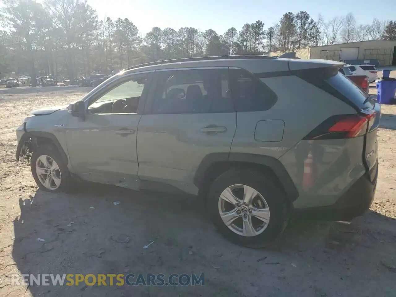 2 Photograph of a damaged car JTMRWRFV5MD129718 TOYOTA RAV4 2021