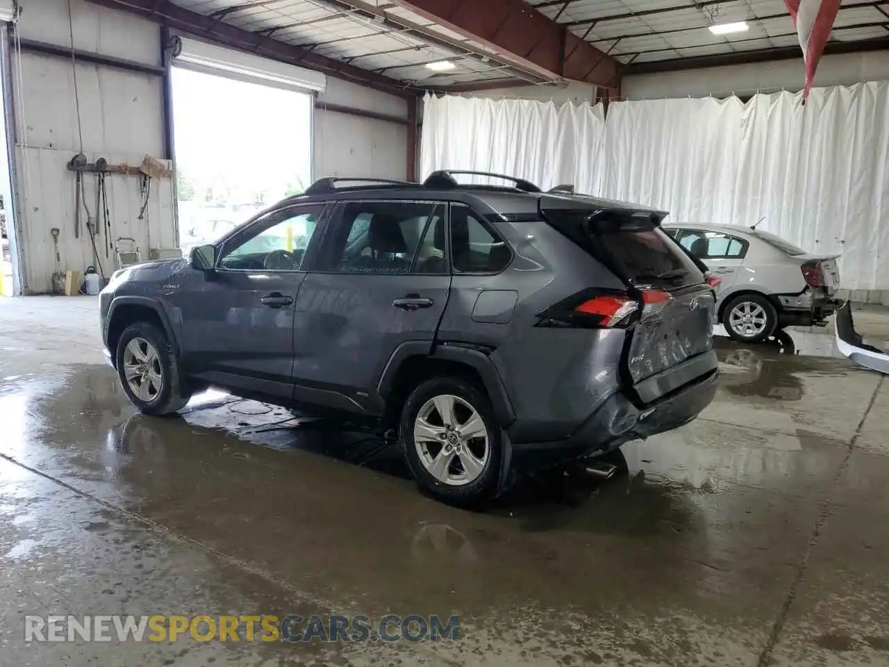 2 Photograph of a damaged car JTMRWRFV6MD134202 TOYOTA RAV4 2021