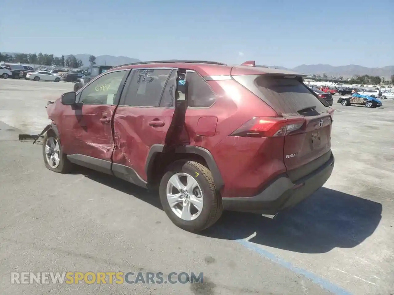3 fotografías del automóvil dañado JTMW1RFV0MD072586 TOYOTA RAV4 2021