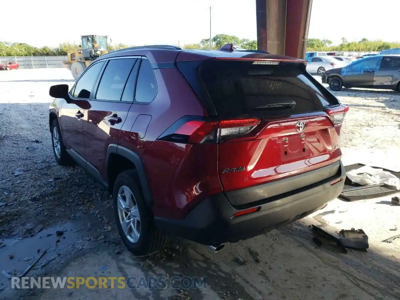 3 Photograph of a damaged car JTMW1RFV1MD072161 TOYOTA RAV4 2021