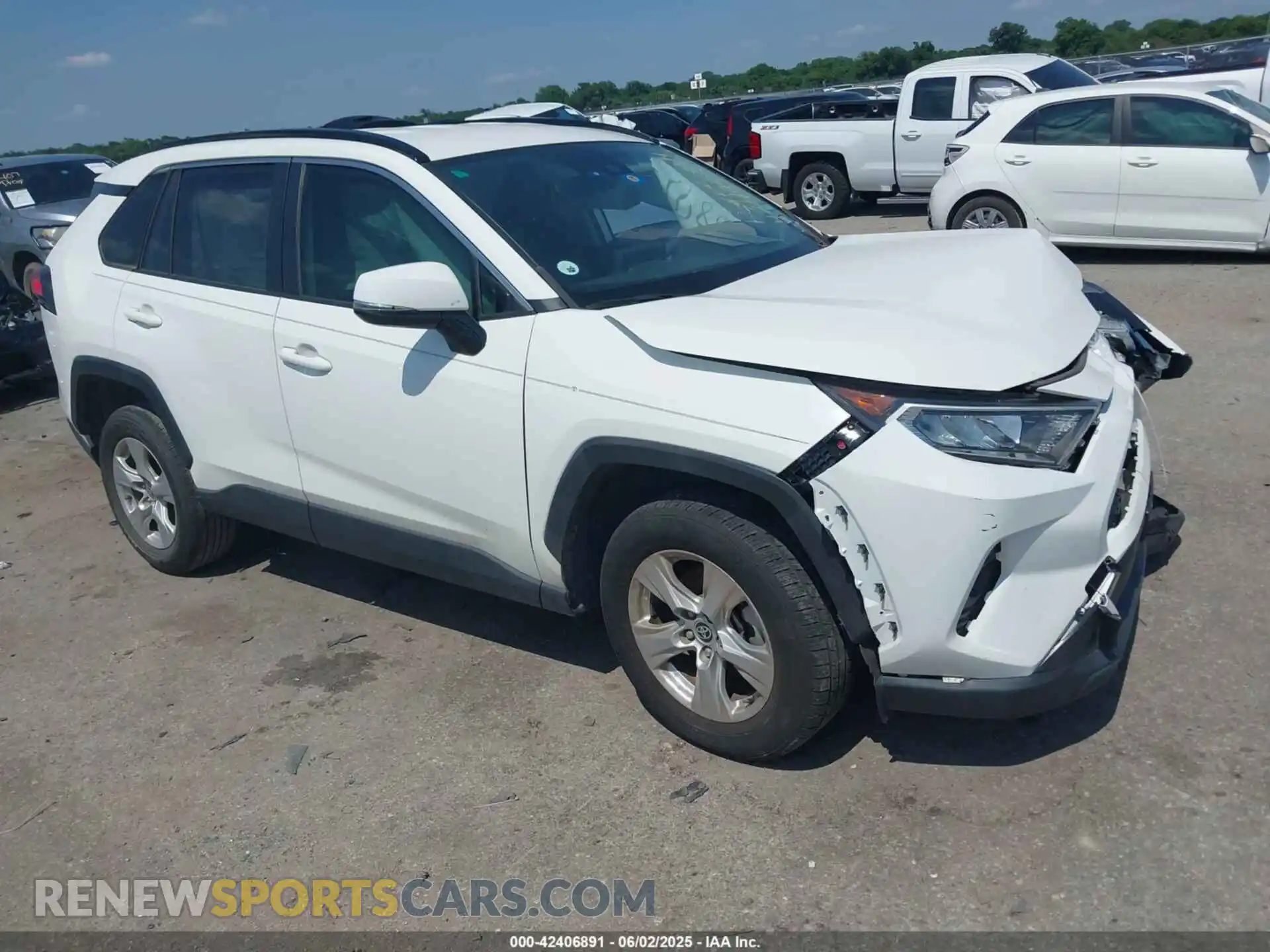 1 Photograph of a damaged car JTMW1RFV2MD063839 TOYOTA RAV4 2021