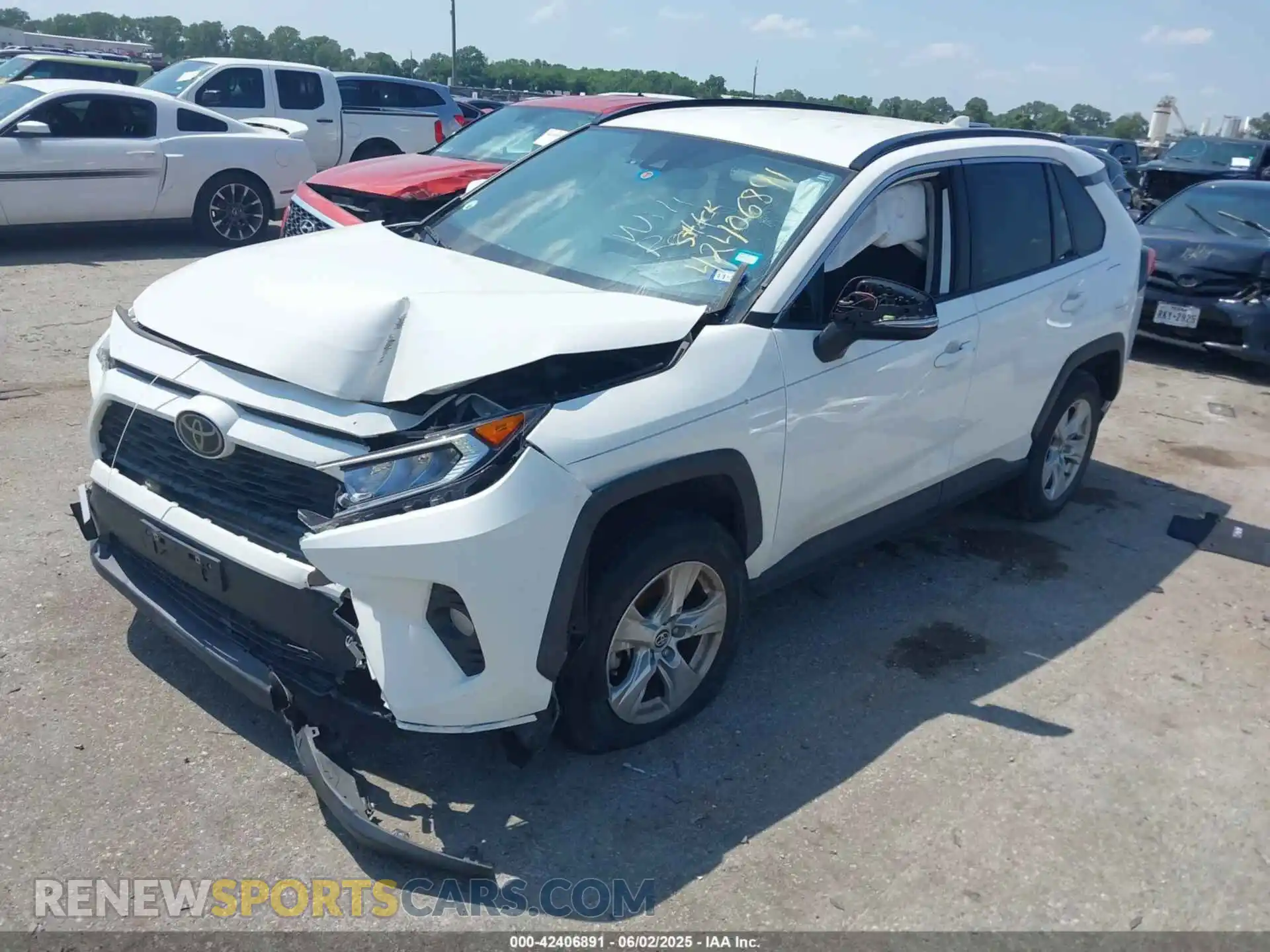 2 Photograph of a damaged car JTMW1RFV2MD063839 TOYOTA RAV4 2021