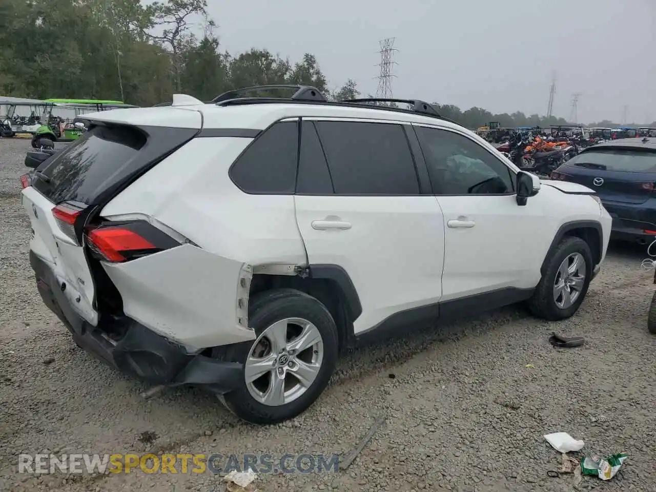 3 Photograph of a damaged car JTMW1RFV2MD069625 TOYOTA RAV4 2021