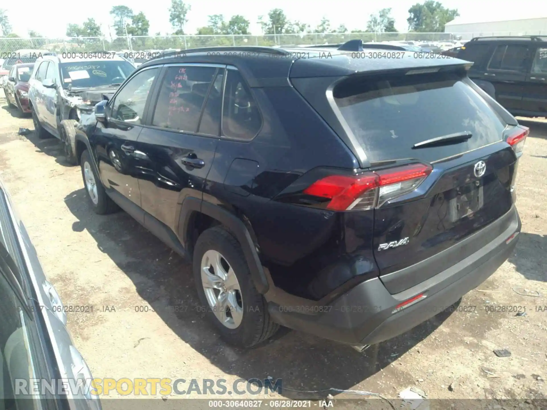 3 Photograph of a damaged car JTMW1RFV3MD064630 TOYOTA RAV4 2021