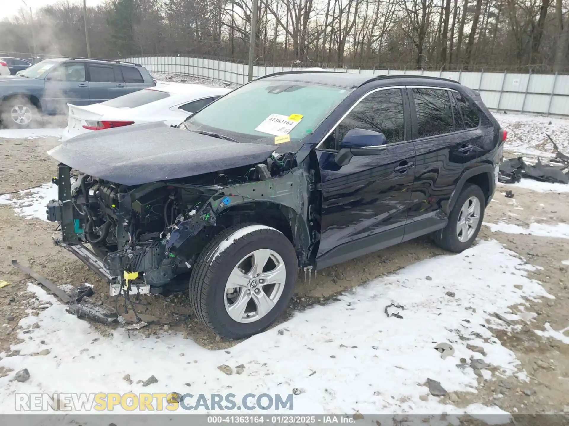2 Photograph of a damaged car JTMW1RFV5MD074351 TOYOTA RAV4 2021