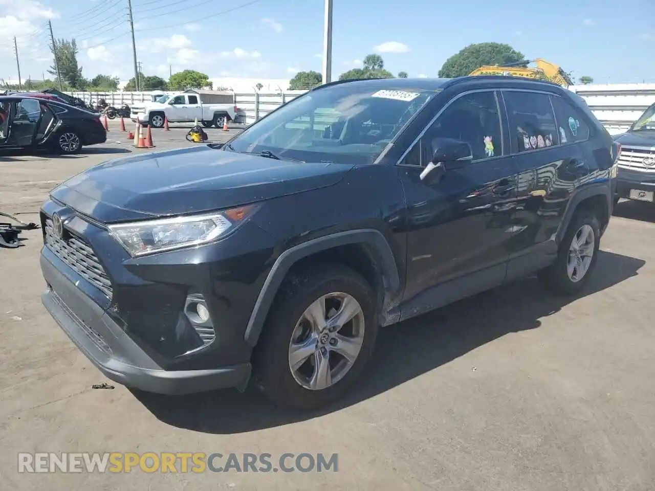 1 Photograph of a damaged car JTMW1RFV7MD068132 TOYOTA RAV4 2021