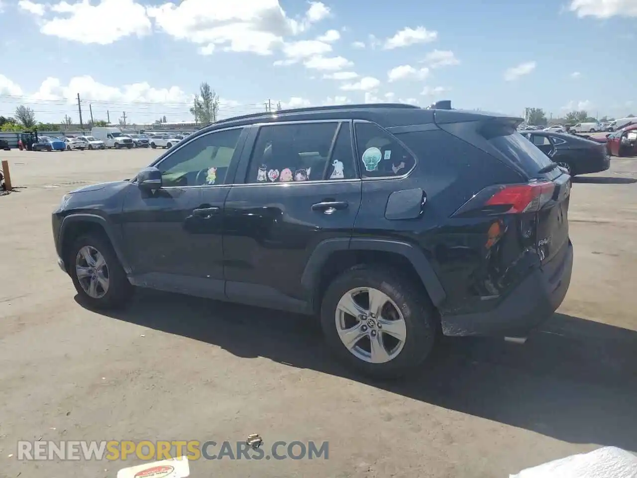 2 Photograph of a damaged car JTMW1RFV7MD068132 TOYOTA RAV4 2021