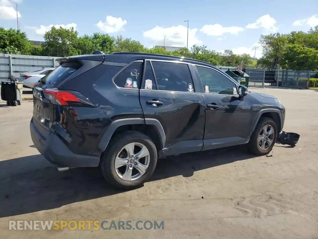 3 Photograph of a damaged car JTMW1RFV7MD068132 TOYOTA RAV4 2021