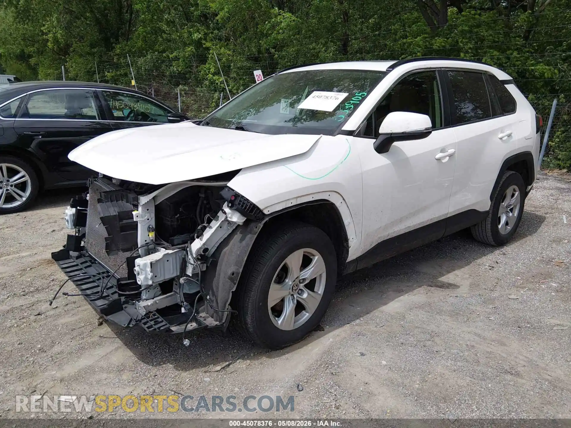 2 Photograph of a damaged car JTMW1RFV8MD062307 TOYOTA RAV4 2021