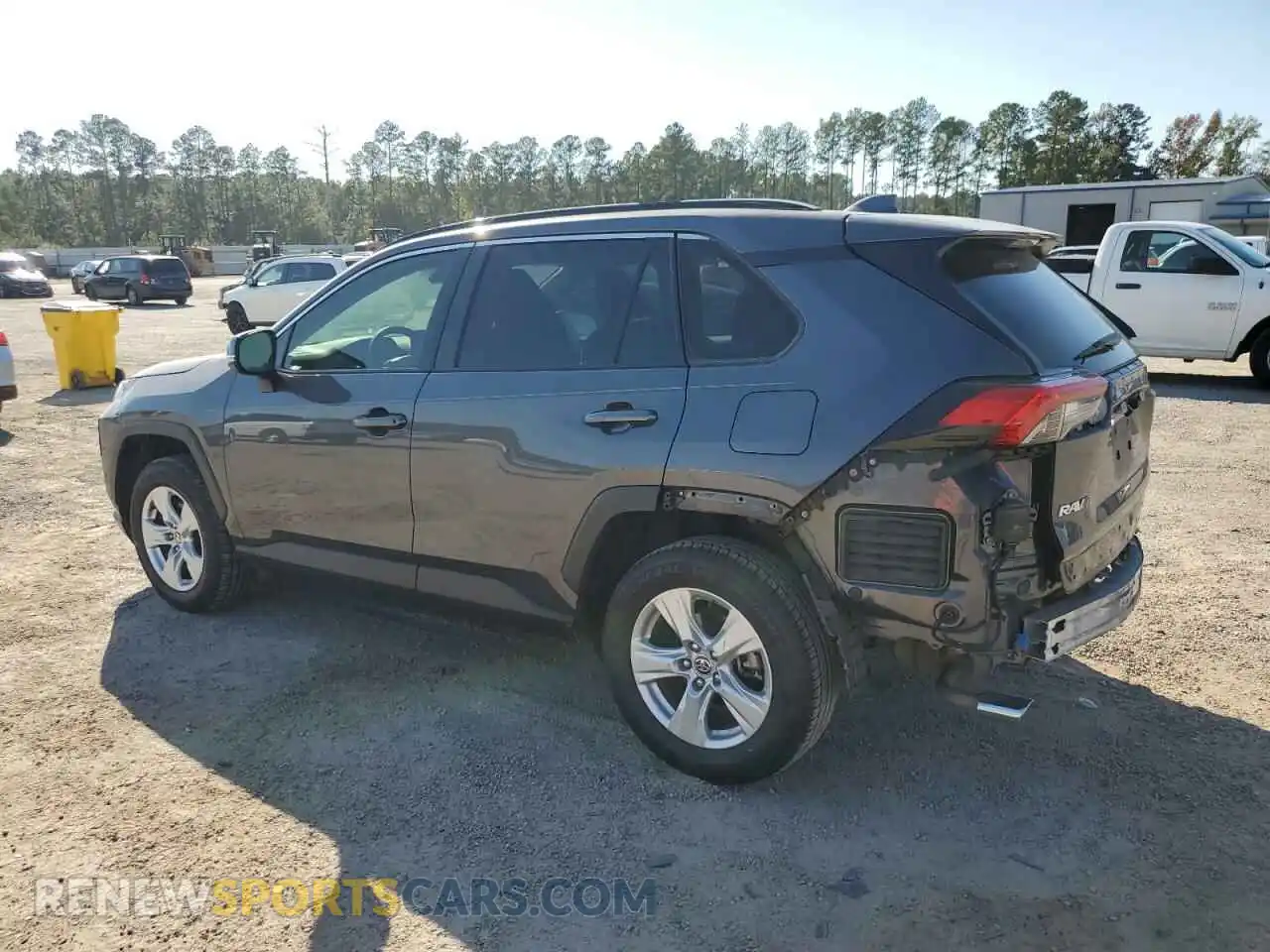 2 Photograph of a damaged car JTMW1RFV9MD071369 TOYOTA RAV4 2021
