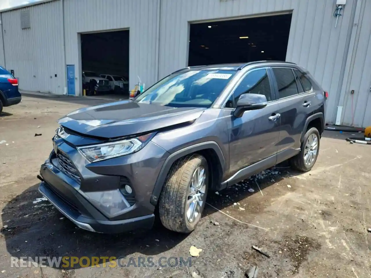 1 Photograph of a damaged car JTMY1RFV3MD083574 TOYOTA RAV4 2021