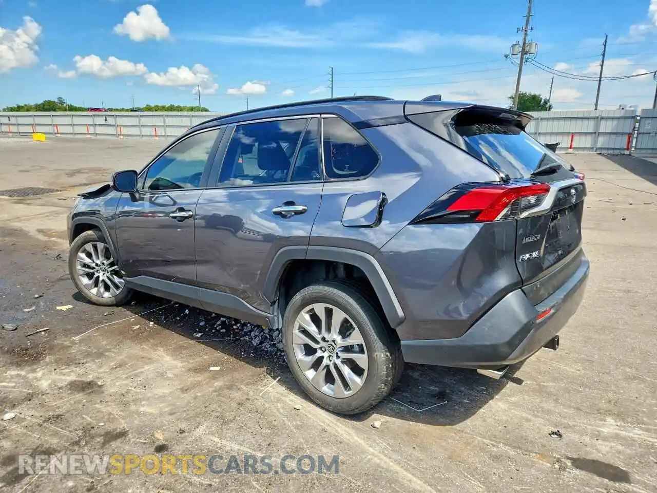 2 Photograph of a damaged car JTMY1RFV3MD083574 TOYOTA RAV4 2021