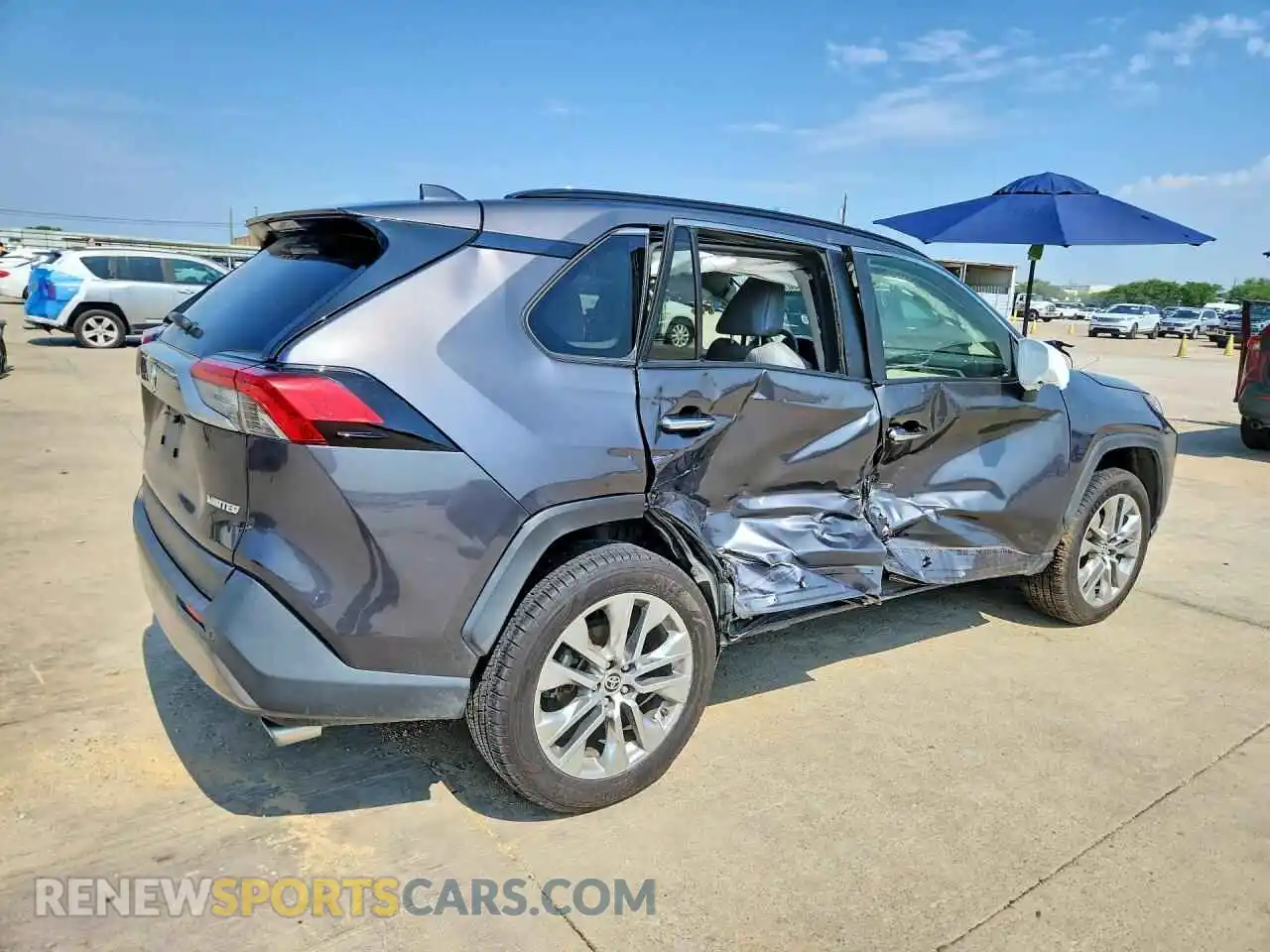 3 Photograph of a damaged car JTMY1RFV4MJ023210 TOYOTA RAV4 2021