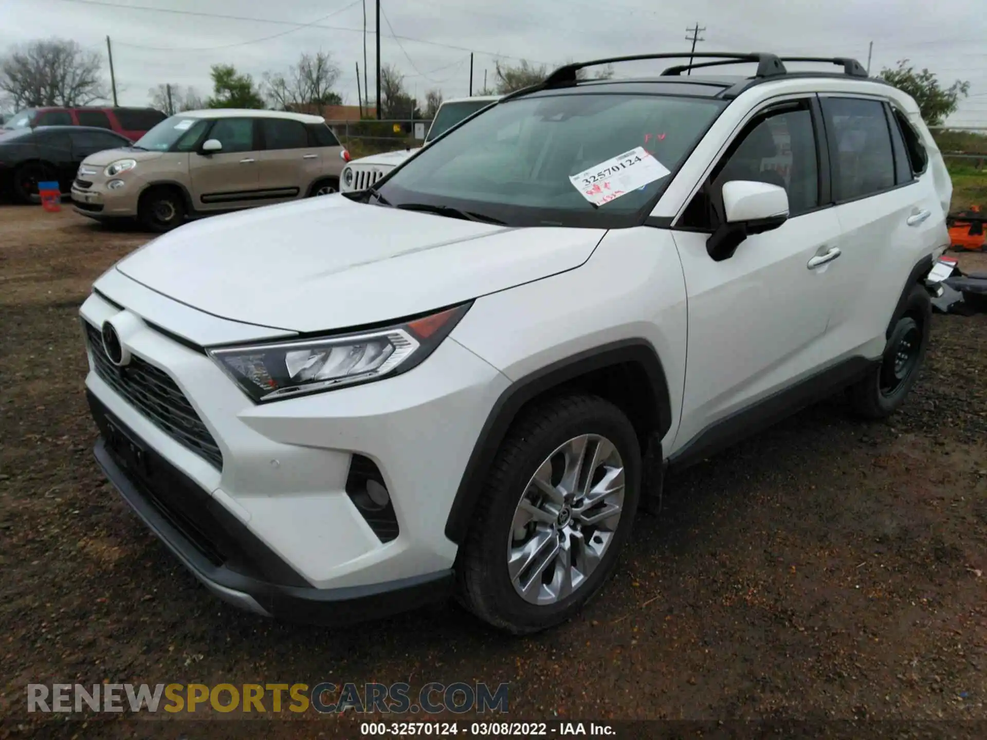 2 fotografías del automóvil dañado JTMY1RFV5MD074309 TOYOTA RAV4 2021