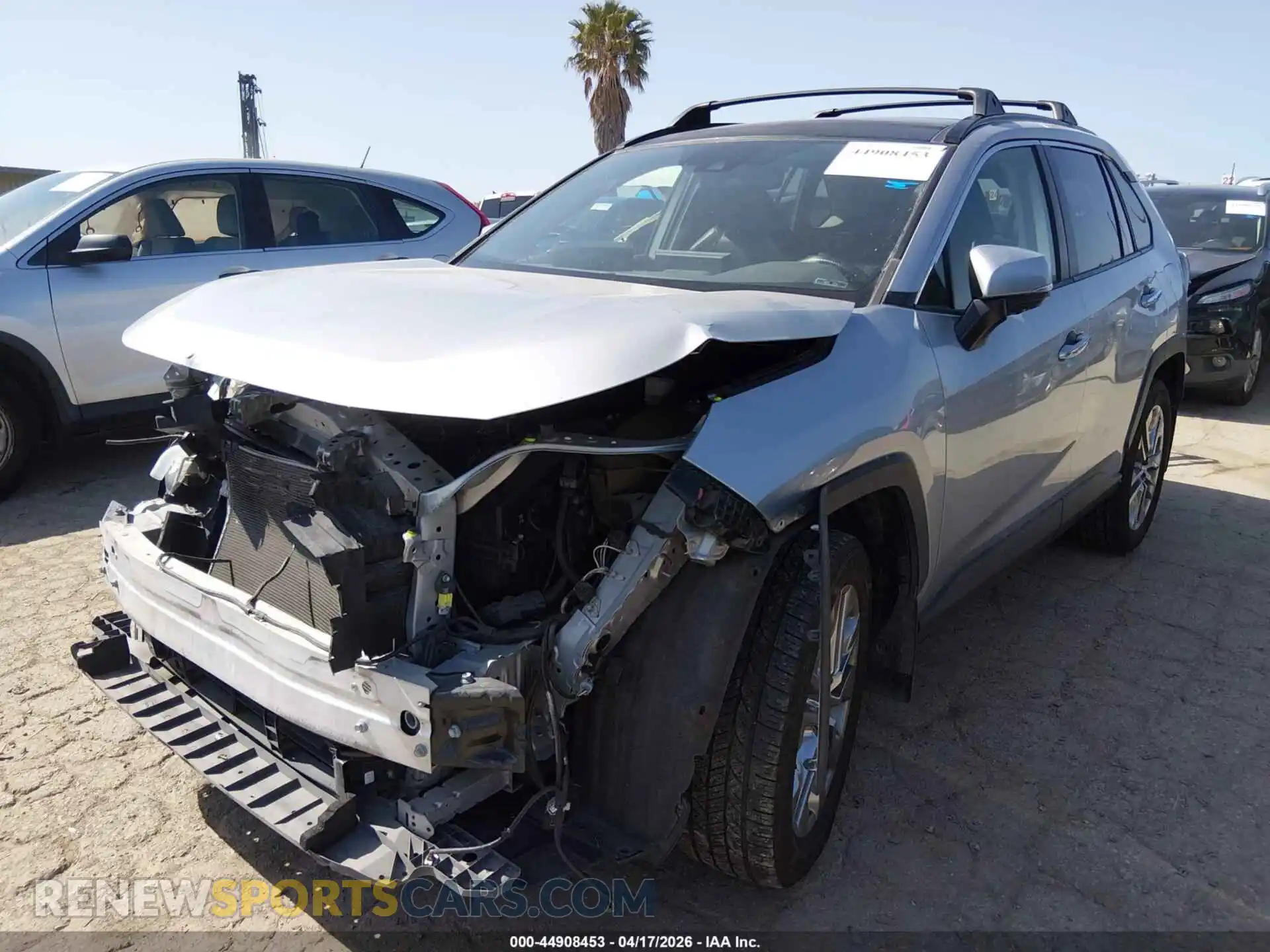 2 Photograph of a damaged car JTMY1RFV6MJ022558 TOYOTA RAV4 2021