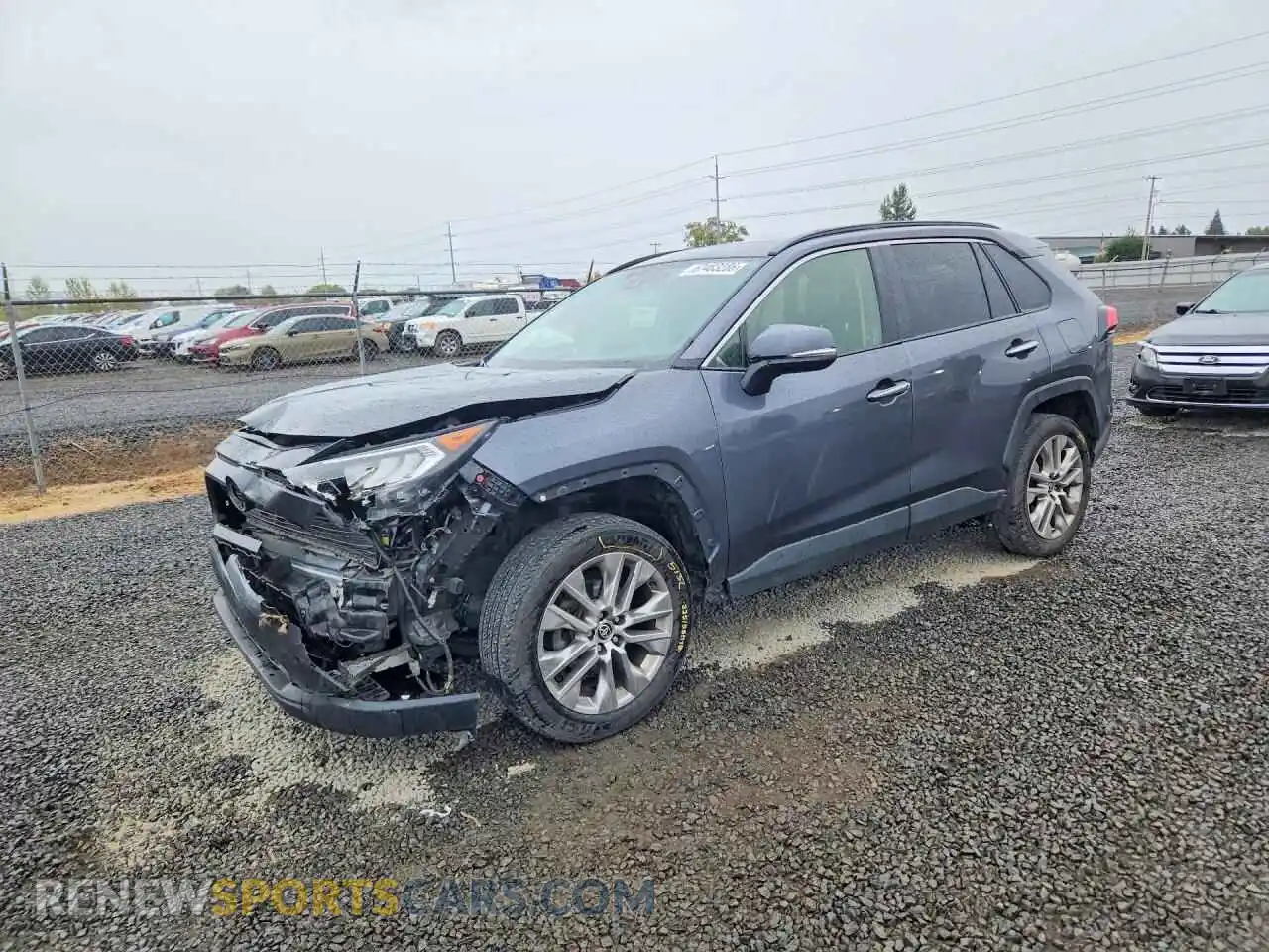 1 fotografías del automóvil dañado JTMY1RFV8MD522574 TOYOTA RAV4 2021
