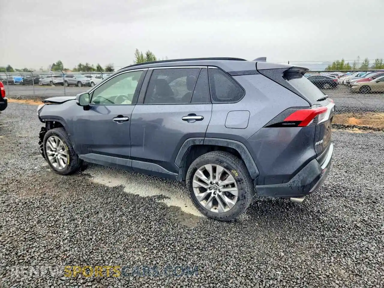 2 fotografías del automóvil dañado JTMY1RFV8MD522574 TOYOTA RAV4 2021