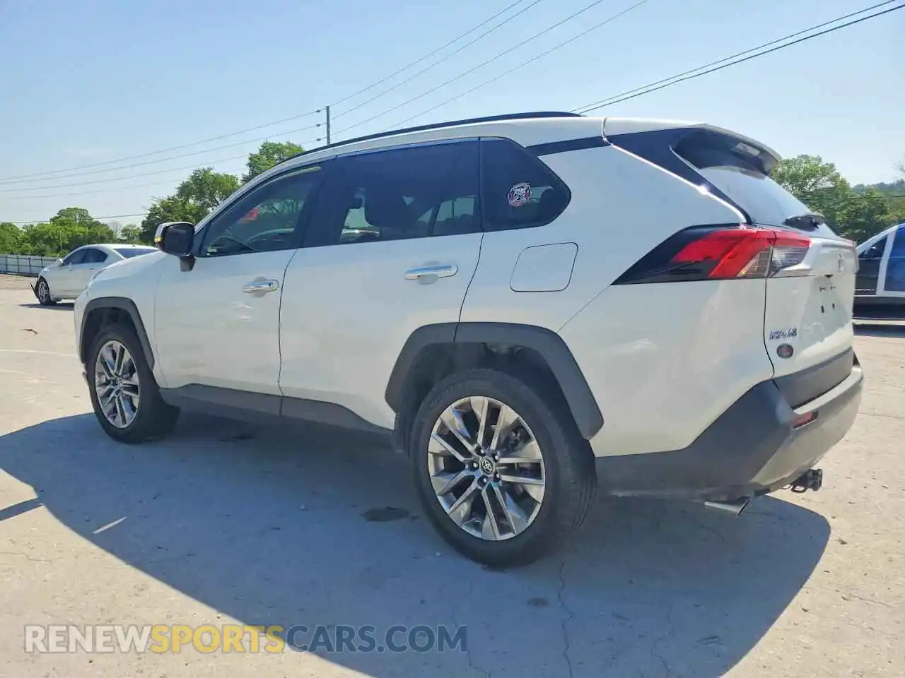 2 Photograph of a damaged car JTMY1RFV9MJ023266 TOYOTA RAV4 2021
